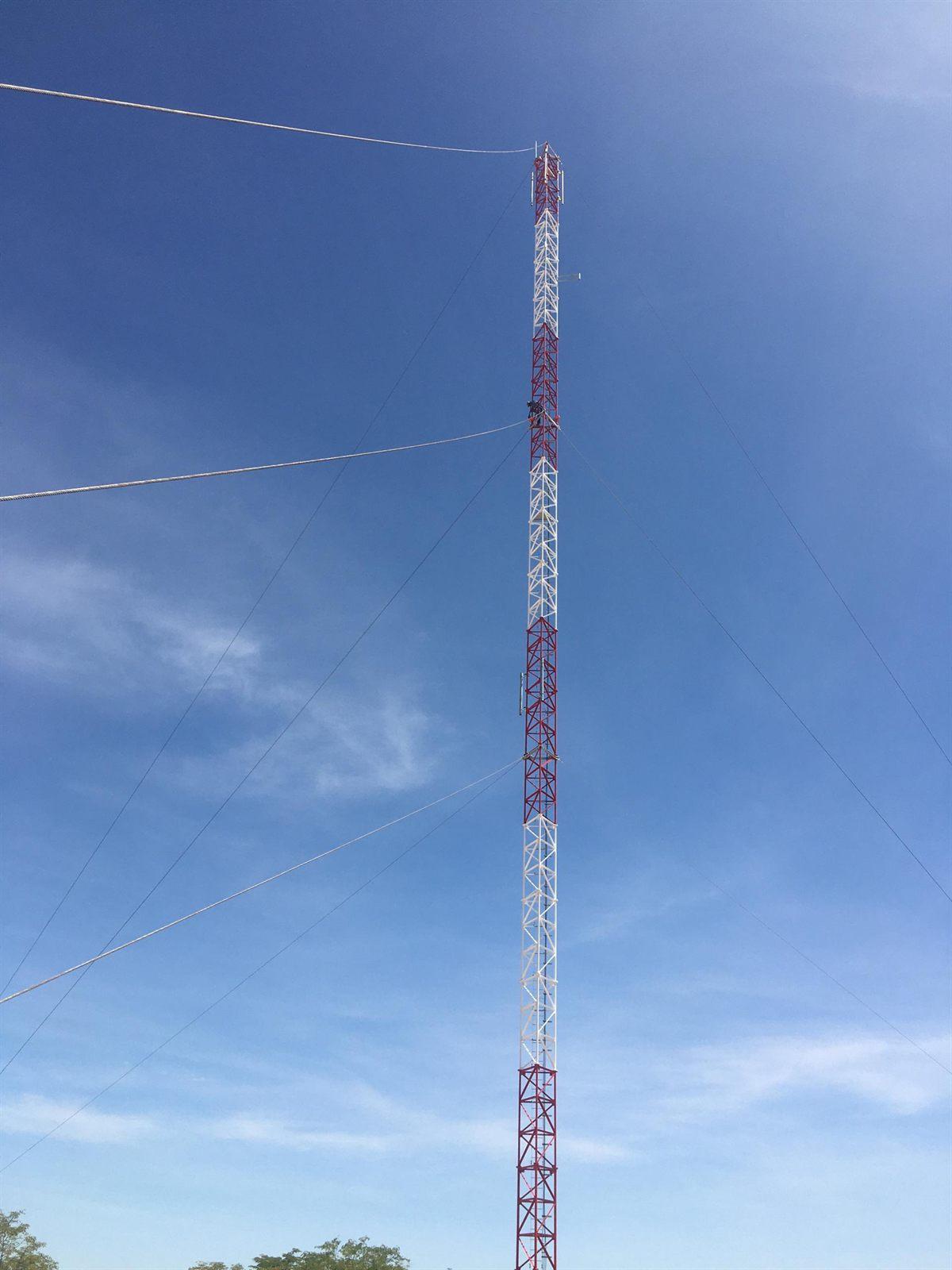 Tower foundation and network infrastructure